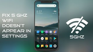 How to Fix 5GHz WiFi Network Doesnt Appear ON Xiaomi Devices [upl. by Nnairak208]