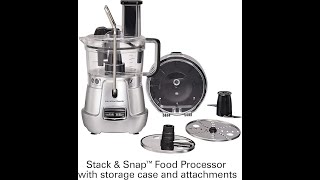 Special discount on Hamilton Beach Stack amp Snap 8Cup Food Processor amp Vegetable Chopper [upl. by Ainesy]