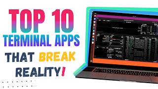 Top 10 INSANE Linux Terminal Applications You Should Be Using Command Line Sorcery [upl. by Anitsua114]