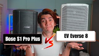 Ultimate Compact PA Comparison JBL Eon One Compact vs BOSE S1 Pro vs EV EVERSE8  Which is Best [upl. by Helgeson]