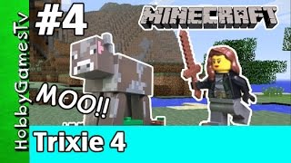 Minecraft Trixie 4 Quest for Cows and Leather by HobbyGamesTV [upl. by Kcirderfla204]