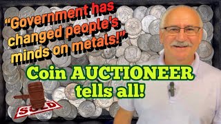 Interview with AUCTIONEER about GOLD SILVER COINS and MORE [upl. by Itoc116]