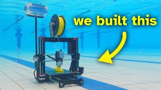 3D printing underwater actually WORKS [upl. by Coats353]