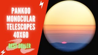 Pankoo Monocular Telescopes 40x60 Review Test  Pankoo Monocular Test  Best Monocular shorts [upl. by Lleruj]