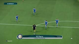 Gran habilitación y gol de Porro vs Porro pes2017play4 modocarrera [upl. by Arten]