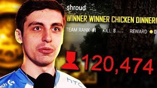 SHROUD PUBG TOURNAMENT FIRST PLACE [upl. by Elkcim]