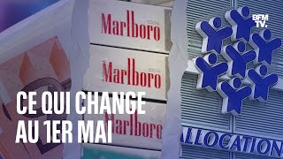 Revalorisation du SMIC hausse du prix du tabac voici ce qui change au 1er mai [upl. by Ytok]