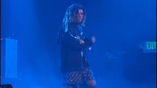 Zillakami plays space cowboy live in Santa Cruz Dead on arrival tour [upl. by Yelyah]