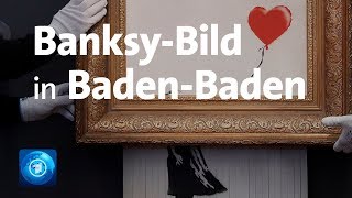 Banksy SchredderBild im Museum [upl. by Philipa986]