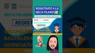 Beca pilares para estudiantes has tu registro pronto [upl. by Otter450]