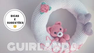 Guirlanda de maternidade em amigurumi [upl. by Ydoow]