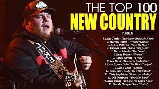 Top 100 Country Music Playlist 2024  Luke Combs Jason Aldean Morgan Wallen Kane BrownLuke Bryan [upl. by Koffler533]