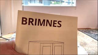 IKEA BRIMNES Cabinet Assembly [upl. by Allianora]