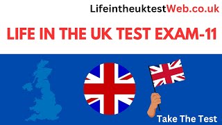 LIFE IN THE UK TEST EXAM 11British Citizenship test 2024🇬🇧lifeintheuktest [upl. by Elbertina339]