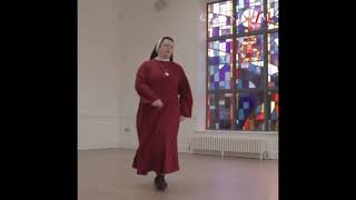 stan twitter nuns dancing to judas [upl. by Nittirb563]