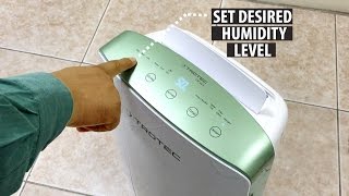 Best Small Portable Home Dehumidifier Product Overview  Model TTK 68E  Call 971 42661144 [upl. by Etnovad]