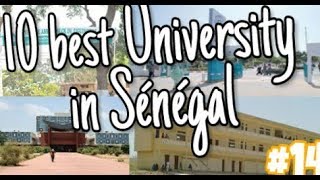 TOP 10 UNIVERSITÉS AU SÉNÉGAL [upl. by Nagaet]