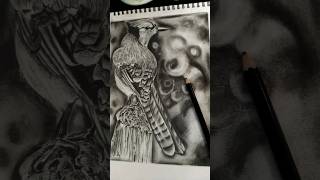 How to Realistic draw graphite pencil drawing art drawing fyp fypシ゚viral shorts [upl. by Eimmelc]