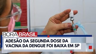 Apenas 27 das crianças tomaram 2ª dose da vacina da dengue em SP  Bora Brasil [upl. by Craggie529]