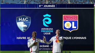 Le Havre vs Lyon Feminine D1arkema live [upl. by Etyak783]