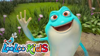 The Frog Song  Ribbit Ribbit 🐸 2 HOURS Happy Nursery Rhymes Songs  Fun Preschoolers Melodies [upl. by Arun746]