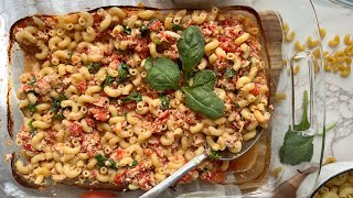 Baked Feta Pasta  Easy Recipe  Asmr [upl. by Eineg]