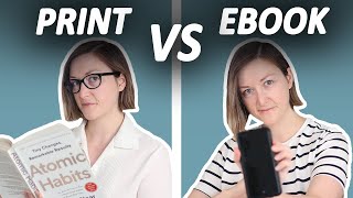 Ebook vs Physical Book Which Does Your 🧠 Prefer [upl. by Acirderf]