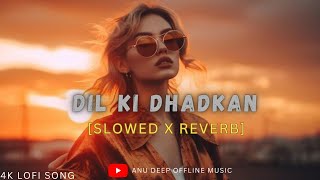 Dil Ki Dhadkan Slowed  Reverb  Mind Fresh Lofi Song Mind Relax Lofi Mashup  Anu Deep Tirkey [upl. by Oniger]