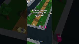 Bloxburg Couches Cars 😂 roblox robloxmemez bestgame bloxburg fypシ shorts [upl. by Flannery403]