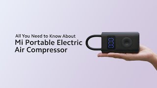 Mi Portable Electric Air Compressor All You Need to Know [upl. by Nitnelav]