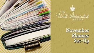 November Planner SetUp amp Ramble [upl. by Vinni848]