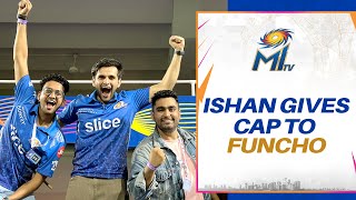 Ishan Kishan interacts with Funcho amp Viraj Ghelani  Mumbai Indians  Shorts [upl. by Bridgette]