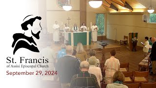 September 29 2024  Worship with Holy Eucharist [upl. by Valene]