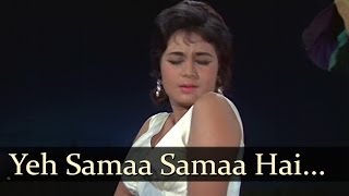 Jab Jab Phool Khile  Yeh Samaa Samaa Hai  Lata Mangeshkar [upl. by Kenison248]