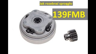 13 Rozkręcanie sprzęgła 139FMB 152FMH 110 CROSS LONCIN MRF ITP [upl. by Elrae]