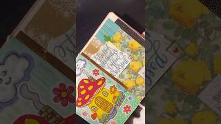 Floral Junk Journal Spread journal collage summer [upl. by Bibbye]