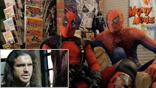 NIGHTWING vs WINTER SOLDIER  REACTION SPANDEX  WITH SPIDERMAN AND DEADPOOL [upl. by Nihahs835]