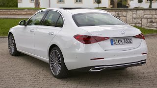 Mercedes CClass 2022 C 200  exterior interior amp driving [upl. by Asined]