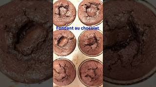 Fondant au chocolat recette [upl. by Atnamas]