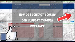 How do I contact Booking com support through Extranet [upl. by Berlin]