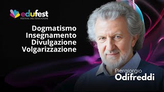 Piergiorgio Odifreddi  Dogmatismo Insegnamento Divulgazione Volgarizzazione [upl. by Ailaht]