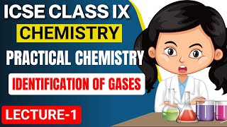 ICSE 9 CHEMISTRY PRACTICAL CHEMISTRY icseclassixchemistryicse9chemistryIdentification of gases [upl. by Adnahsed]