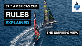 Americas Cup Rules amp Tactics Explained [upl. by Asserrac]