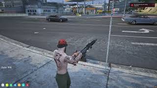 Arnie klls the last Hades member in style  GTA NoPixel 40 [upl. by Anaujait]