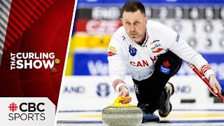 That Curling Show Live from the mens curling worlds where Gushue has locked up a playoff berth [upl. by Meng]