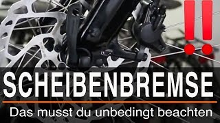 Scheibenbremse  Diese 4 Dinge solltest du unbedingt beachten  vitbikesTV 052 [upl. by Nathanial]