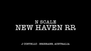 N Scale New Haven WIP Layout Tour December 2015 [upl. by Rayford]