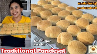 TRADITIONAL PANDESAL RECIPEPANDESALAN BUSINESS RECIPE [upl. by Brucie]