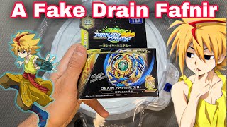 Drain Fafnir Beyblade Unboxing And Review In Hindi  TD Brand Beyblade [upl. by Kucik]