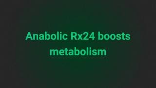 Anabolic Rx24 Testosterone Booster Review [upl. by Assirak244]